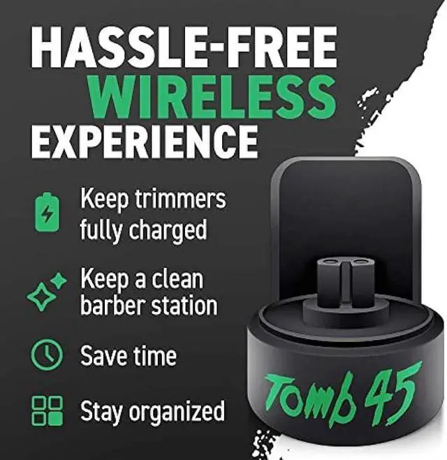 Alt view image 3 of 6 - Wireless Charging PowerClip Adapter for BaBylissPRO Barberology GOLDFX Clipper, FX870G, Wireless Charging Adaptor Only, Wireless Charging Adaptor for GOLDFX