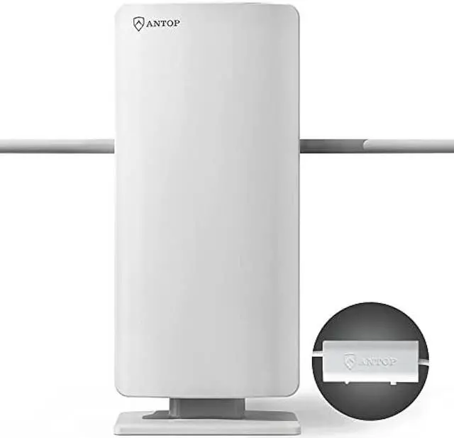 Main image of ANTOP Outdoor/Indoor HDTV Antenna, Big Boy Series AT-400BV, Smartpass Amplifier, 85 Miles Range, UHF/VHF Range Enhanced, Support 4K 1080p