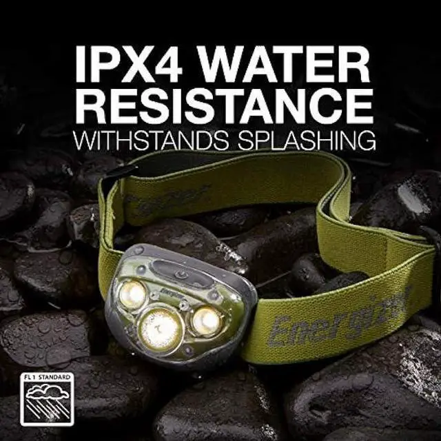 Alt view image 2 of 6 - Energizer LED Headlamp Pro260, Rugged IPX4 Water Resistant Head Light, Ultra Bright Headlamps for Running, Camping, Outdoor, Storm Power Outage (Batteries Included)