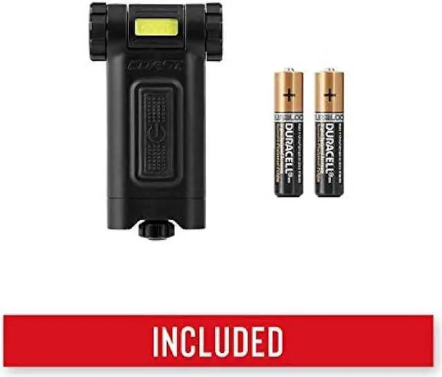 Alt view image 5 of 6 - Coast HX4 80 Lumen Dual Color (White & Red) Magnetic LED Clip Light with Beam Rotation, black