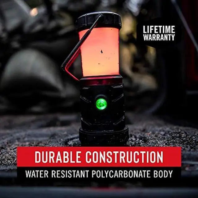 Alt view image 4 of 7 - COAST EAL13 Dual Color LED Emergency Light - 330 Lumens, AAA or Rechargeable, Storm Proof, Compact and Durable for Camping & Survival,White