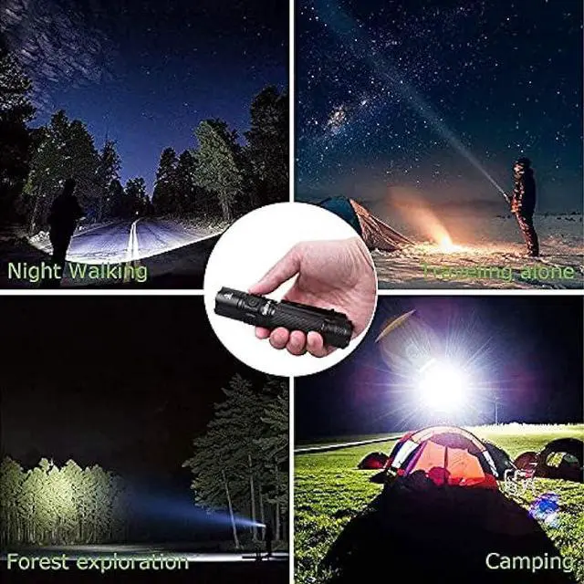 Alt view image 6 of 6 - sofirn SP35 2000 Lumen EDC Flashlight, Super Bright USB-C Rechargeable Flashlight with Pocket Clip, IPX8 Water Resistant LED Torch, for Outdoor Camping Hiking Hunting Fishing Emergency