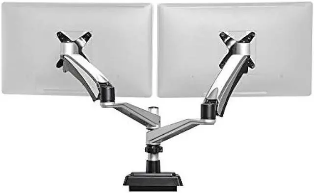 Main image of Vari Dual Monitor Arm - VESA Monitor Mount w/ 360 Degree Adjustment - Monitors up to 27 inches, 19.8 lbs - Double Monitor Arms with Full Adjustability - Computer Monitor Stand for Home or Office