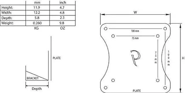 Alt view image 6 of 6 - Monitor Arm/Mount VESA Mount Adapter Compatible with Dell S2317HJ S2316M S2216M S2216H S2316H SE2216H SE2216HV SE2416H SE2417HG SE2417HGR SE2416HX SE2716H S2717Q SE2416HSC1 S2717Q S2416H S2817Q