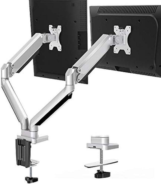 Dual Monitor Desk Mount Gas Spring Monitor Arm - MOUNTUP