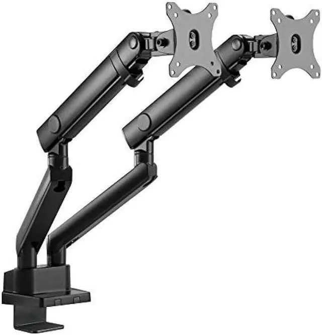 Alt view image 2 of 7 - Amer Mounts | 17-32 | LED LCD Monitor Arm | Hydra Lift Articulating Arm | Clamp and Grommet Base