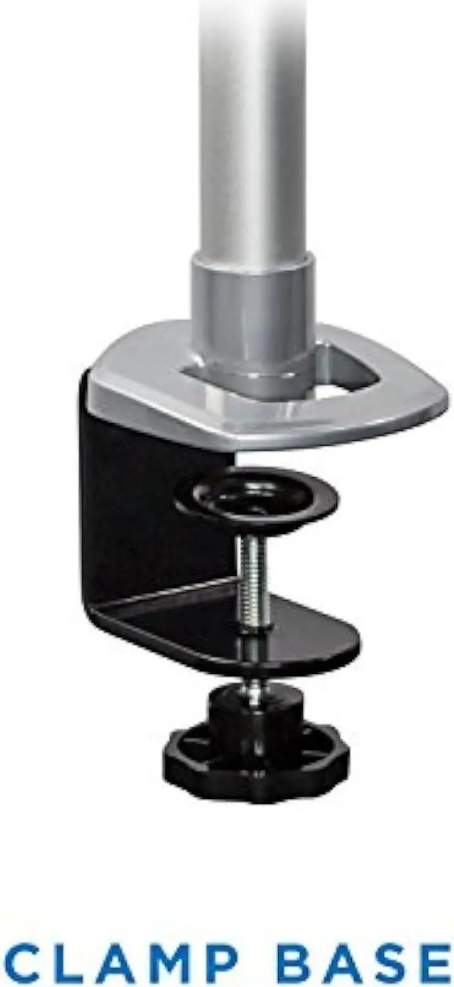 Alt view image 2 of 6 - Mount-It! Dual Monitor Desk Mount with Full Motion Swivel Arms | Premium Aluminum Material with Modular Quick Connect Function (MI-43116)