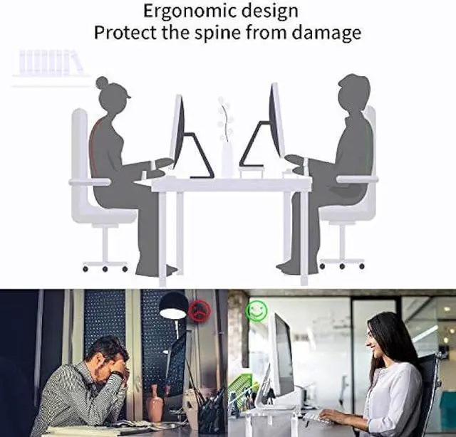 Alt view image 3 of 7 - Yestbuy Acrylic Monitor Stand Riser, Clear Computer Monitor Riser, Desktop Organizer Stand for Office Accessories, Printer, Notebook, and All Flat Screen Display, Ergonomic Monitor Riser Stand
