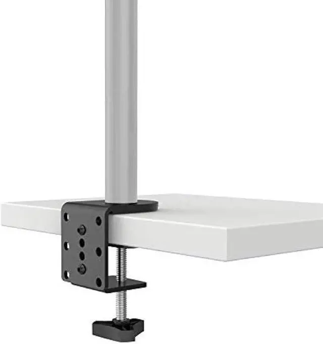 Alt view image 4 of 6 - WALI C-Clamp Base Stand Mounting Accessory for WALI Monitor Mount Workstation System (C-CLAMP), Black
