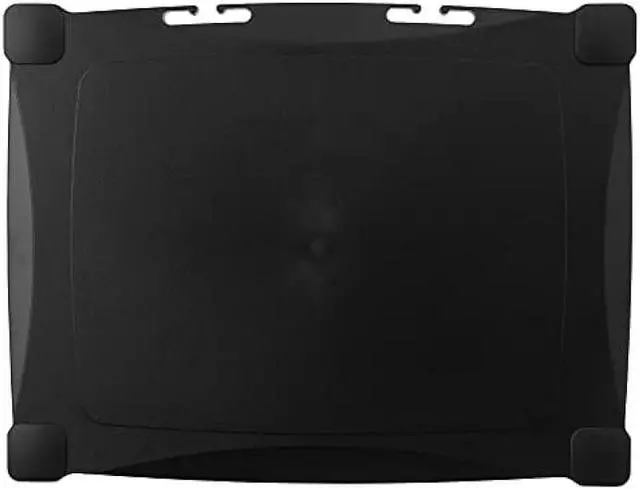 Alt view image 3 of 7 - Kantek Height-Adjustable Computer Monitor Stand Organizer, Removable Organizing Drawer, Cable Management, 17 x 13.25 x 4.1 To 6.5 High, Black