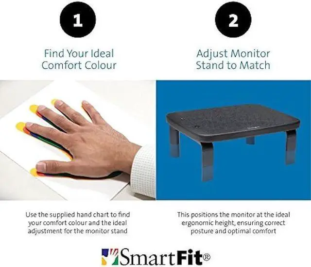 Alt view image 3 of 6 - Kensington SmartFit Monitor Stand for up to 21 Screens - Black (K52785WW)