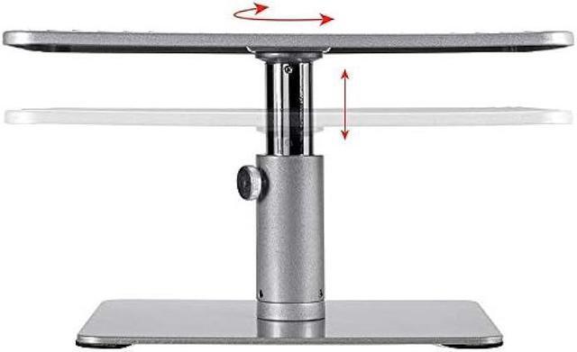 Alt view image 3 of 6 - Monoprice Universal Monitor Riser Stand - Silver Perfect for Raising Your Monitor About 4.7 to 6.7 Inches - Workstream Collection