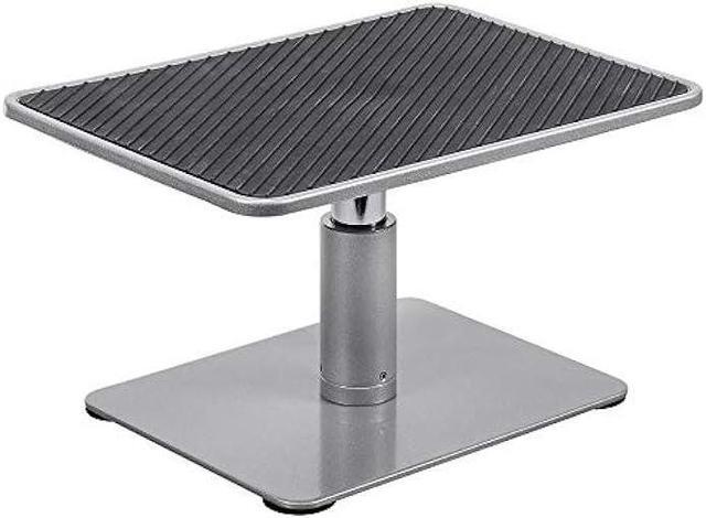 Alt view image 2 of 6 - Monoprice Universal Monitor Riser Stand - Silver Perfect for Raising Your Monitor About 4.7 to 6.7 Inches - Workstream Collection