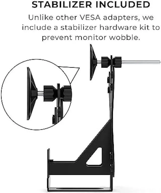 Alt view image 4 of 6 - HumanCentric VESA Mount Adapter Bracket, VESA Adapter Compatible with Acer Monitor R240HY bidx, R221Q, R271, SB220Q, R241Y, RT240Y, RT270, SA220Q, SA230 bi, SA240Y, SA270 Bbix, SB230, SB240Y and More