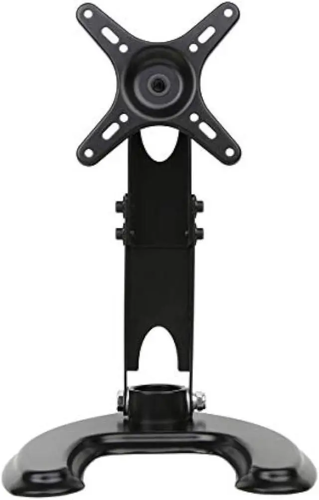Alt view image 2 of 6 - Wearson U-Shape 10 to 27inch 180 Degree Adjustable LCD Monitor Stand Mount Folding VESA Monitor Stand All-Metal-Body With VESA Hole 75x75mm 100x100mm