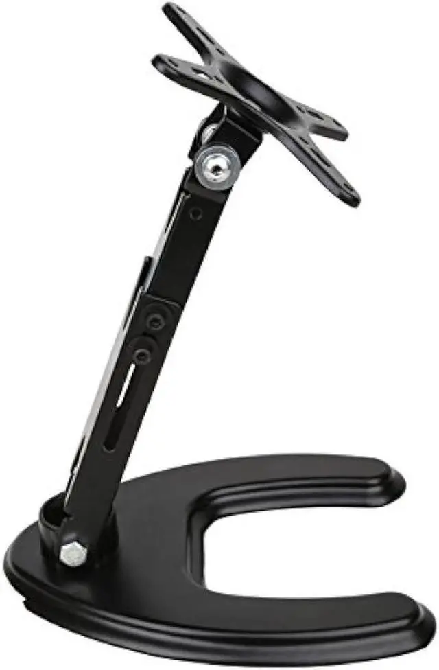 Alt view image 4 of 6 - Wearson U-Shape 10 to 27inch 180 Degree Adjustable LCD Monitor Stand Mount Folding VESA Monitor Stand All-Metal-Body With VESA Hole 75x75mm 100x100mm