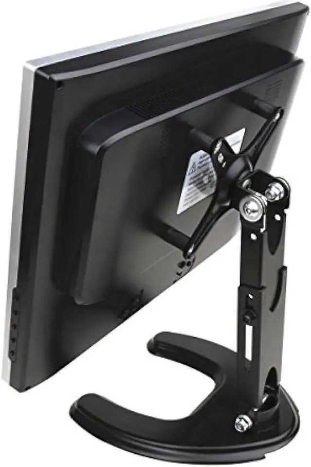 Alt view image 5 of 6 - Wearson U-Shape 10 to 27inch 180 Degree Adjustable LCD Monitor Stand Mount Folding VESA Monitor Stand All-Metal-Body With VESA Hole 75x75mm 100x100mm