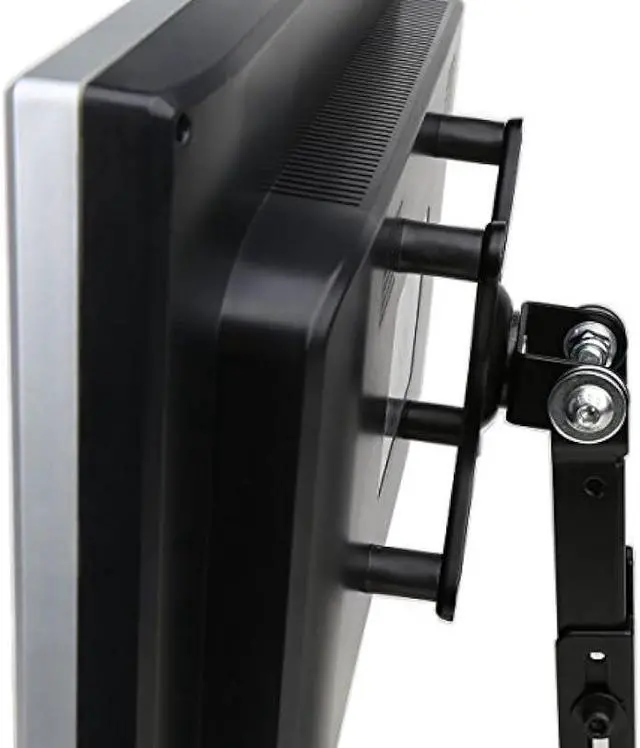 Alt view image 6 of 6 - Wearson U-Shape 10 to 27inch 180 Degree Adjustable LCD Monitor Stand Mount Folding VESA Monitor Stand All-Metal-Body With VESA Hole 75x75mm 100x100mm