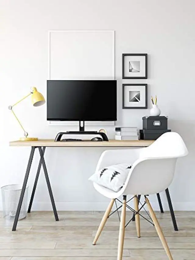 Alt view image 3 of 6 - Allsop ErgoRiser Monitor Stand  Made in the USA, with US Sourced ABS Plastic