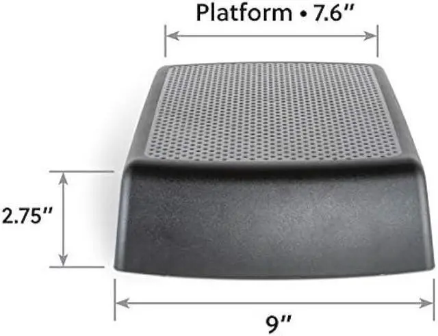 Alt view image 5 of 6 - Allsop ErgoRiser Monitor Stand  Made in the USA, with US Sourced ABS Plastic