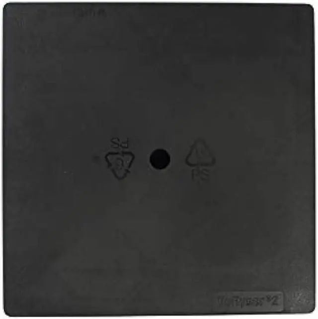Alt view image 7 of 7 - Vu Ryte Stackable 2 Inch Computer Monitor Riser Stand, VuRyser 2, Black, VUR 4855 (2-Pack)