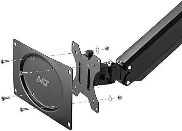 Alt view image 4 of 7 - AVLT VESA 200 x 100 Extension Steel Plate Monitor Mount Adapter for 23 inch to 43 inch Monitor Screen Sizes