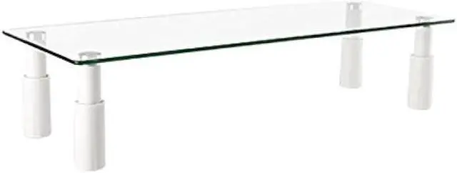 Main image of Impact Mounts Adjustable Legs LCD LED Computer Monitor Table Riser with Tempered Glass, Shelf Space Saver Laptop (Adjustable Leg)