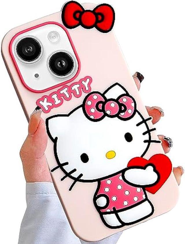 Ealievor Compatible with iPhone 15 Case Cartoon Cute Funny Kawaii