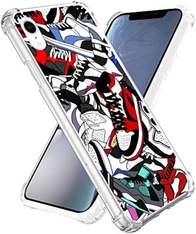 Axulimin Cool Shoe Clear Phone Case for iPhone XR Case for Teen