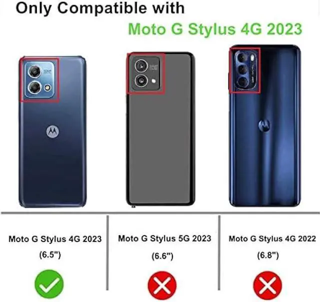 Alt view image 2 of 5 - FollmeAir for Moto G Stylus 4G 2023 Case(NOT for Stylus 5G 2023),Slim Flexible TPU for Girls Women Airbag Bumper Shock Absorption Rubber Soft Silicone Cover for Moto G Stylus 4G 2023 (Butterfly)