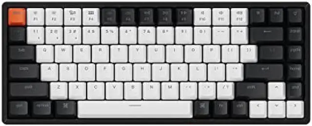 Main image of Keychron K2 Wireless Bluetooth/USB Wired Gaming Mechanical Keyboard, Hot-swappable 75% Layout 84 Keys RGB LED Backlight, Aluminum Frame for Mac Windows, Gateron G Pro Brown Switch, Version 2