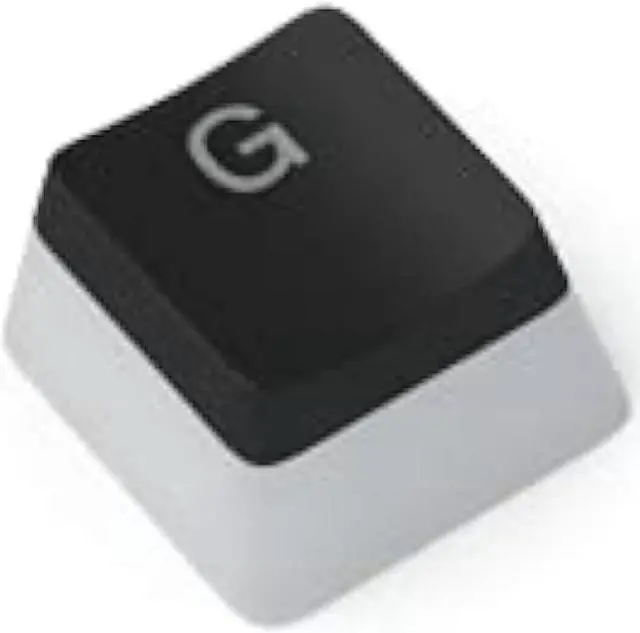 Alt view image 2 of 6 - Glorious Aura V2 (Black) - PBT Pudding Keycaps for Mechanical Keyboards - ANSI (US), ISO Compatible - Supports Full Size, TKL, 75%, 60% Layouts