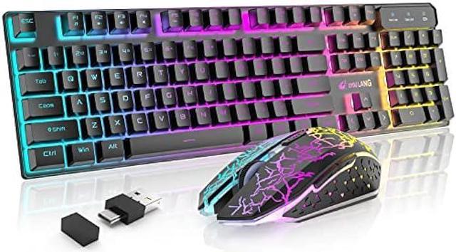 Wireless gaming keyboard discount and mouse for ps4