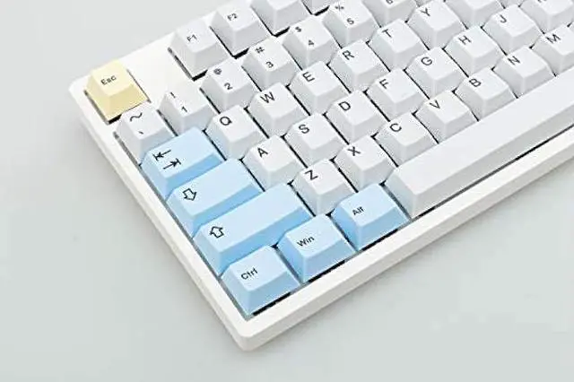 Alt view image 6 of 7 - HK GAMING Custom Keycaps | Dye Sublimation PBT Keycap Set for Mechanical Keyboard | 139 Keys | Cherry Profile | ANSI US-Layout | Compatible with Cherry MX, Gateron, Kailh, Outemu | Pegaso
