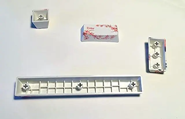 Alt view image 2 of 2 - Benemate 4 Keycap Set, Dye-subbed PBT Keycaps, OEM Keycaps, Spacebar Keycap, Esc Keycap Enter Keycaps for DIY Cherry MX Gaming Mechanical Keyboard, Sakura