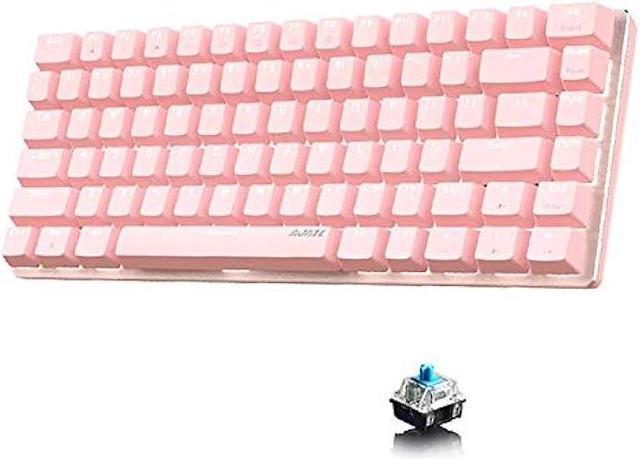 Ajazz AK33 Mechanical Gaming Small Gaming Keyboard Black/Blue Switch,  English Layout, 82 Keys, Anti Ghosting, Wired For PC/Laptop From Tonytoppy,  $83.08