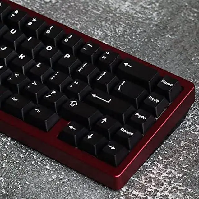 Alt view image 2 of 7 - WOB Keycaps 125 Keys Cherry Profile Doubleshot Keycap for filco Cherry Ducky Mechanical Gaming Keyboard