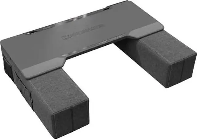 Alt view image 4 of 6 - Couchmaster CYCON² Fusion Grey - Couch Gaming Desk for Mouse & Keyboard (for PC, PS4/5, Xbox One/Series X), Ergonomic lapdesk for Couch & Bed