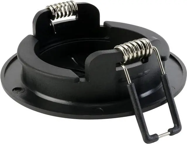 Alt view image 4 of 7 - Construct Pro Speedy Spring-Lock Cable Pass Through Port | 2 inch Diameter | Black CON6061SPZ