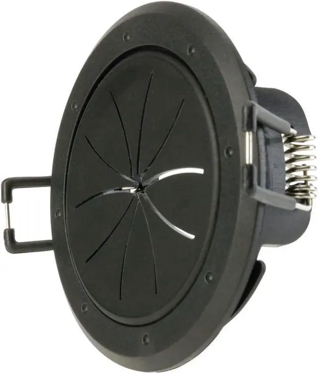 Alt view image 5 of 7 - Construct Pro Speedy Spring-Lock Cable Pass Through Port | 2 inch Diameter | Black CON6061SPZ