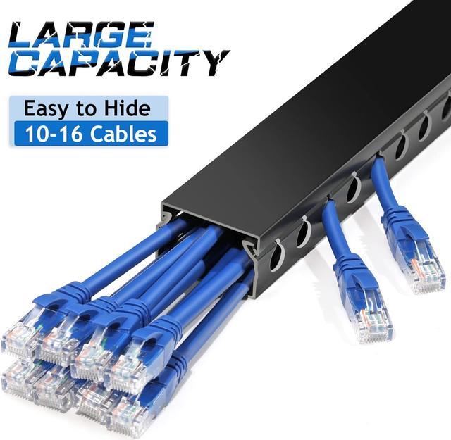 ZhiYo Cable Raceway 78in(2xL39in), Server Rack Cable Management