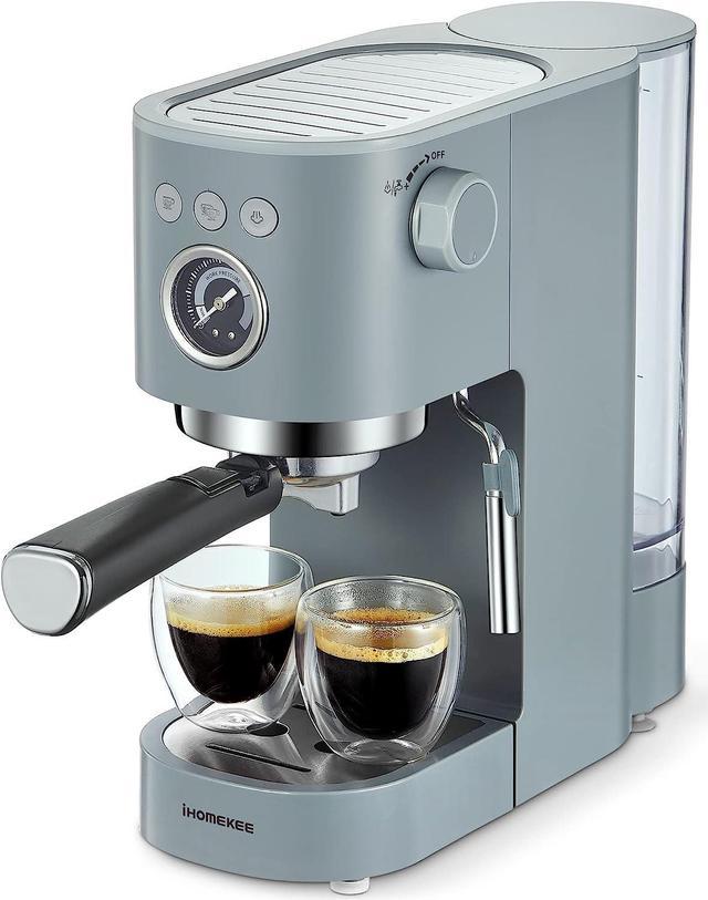 Ihomekee Espresso Machine Coffee Makers 15 Bar Cappuccino Machines