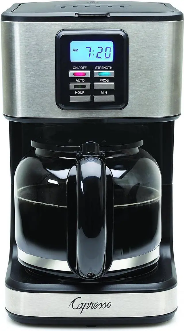 Alt view image 7 of 7 - Capresso 427.05 Coffee Maker, Stainless Steel