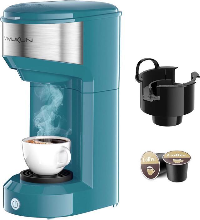 Single Serve Coffee Maker for K Cup and Ground Coffee, 6 to 14 Oz Brew  Sizes