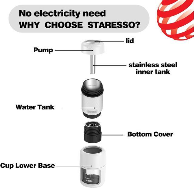 STARESSO Classic Portable Espresso Machine