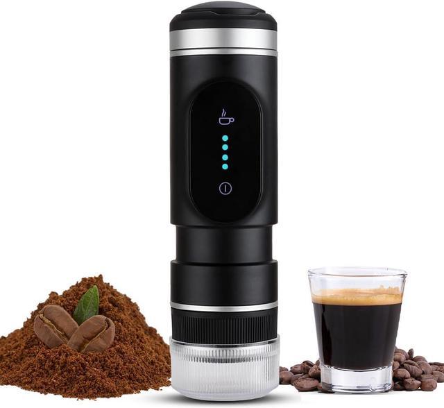 KuroShine Portable Coffee Maker for Compact & Fast Coffee on-the-go: Mini  Espresso Machine, Portable Espresso Maker, Portable Battery Operated Coffee  Maker for Travel or Camping Outdoor Use in the Car 
