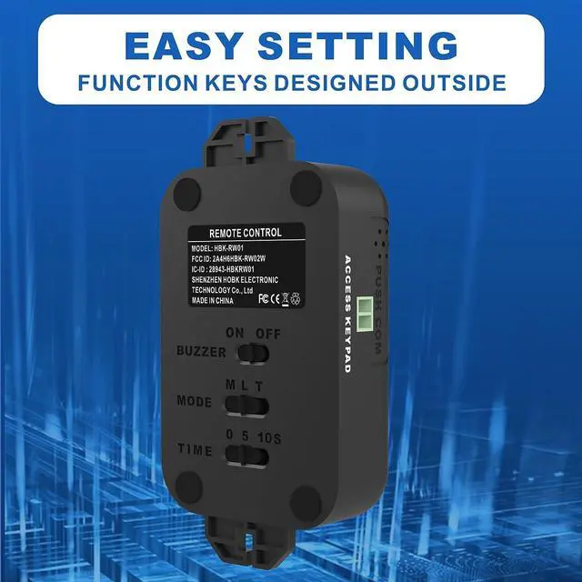 Alt view image 5 of 7 - Access Control Inswinging Door 600Lbs Electromagnetic Lock Kit with Bracket Remote Control