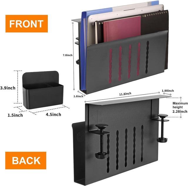 Desk Side Storage Under Desk Storage Steel Hanging Desk - Temu