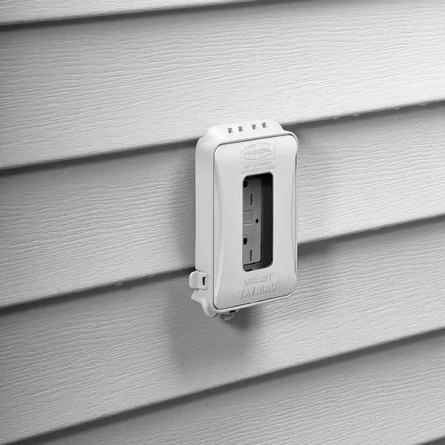 Alt view image 5 of 7 - TAYMAC ML500W Single-Gang Mount 16-in-1 Flat Nonmetallic Weatherproof Vertical/Horizontal, 1-Pack, White