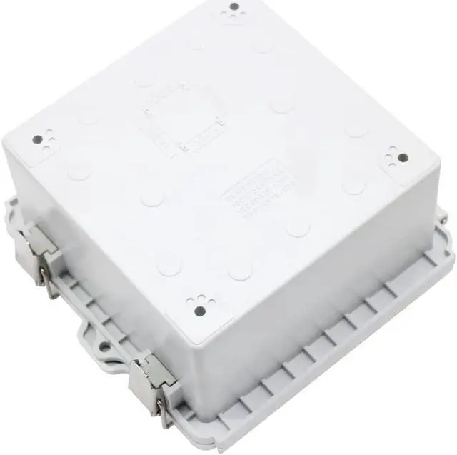 Alt view image 6 of 7 - ABS Electric Junction Box, IP67 Weatherproof Electrical Boxes, Hinged Clear Cover Outdoor Waterproof Plastic Enclosure Box with Lock, Small Dustproof Case 5.9×5.9×3.5 inch(150×150×90mm)